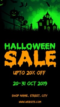 Personalice Mas De 6 610 Plantillas De Volante Para Halloween Postermywall