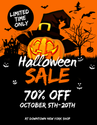 9 960 customizable design templates for halloween sale postermywall halloween sale flyer