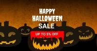 halloween sales Facebook Shared Image template