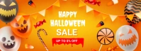 halloween sales รูปปกบน Facebook template