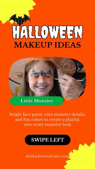 Halloween Slideshow Instagram Reel template