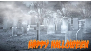 Halloween social media header template