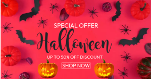 Halloween Special Sale Ads Изображение, которым поделились на Facebook template