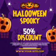 HALLOWEEN SPOOKY Instagram Post template