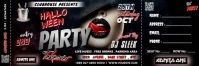 HALLOWEEN TAKEOVER PARTY POSTER Twitter-Kopfzeile template
