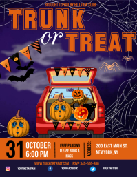 Lilla Trunk or Treat Event Volante Template