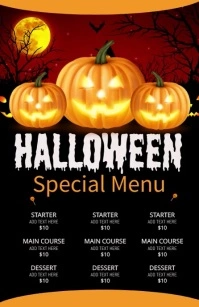 Halloween Template Tabloid