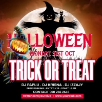 trick or treat ad Template | PosterMyWall