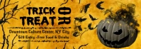 Halloween Trick or Treat Tumblr Banner Template
