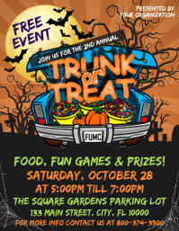 1 240 Trunk Or Treat Customizable Design Templates Postermywall