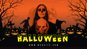 Halloween Twitter Post Iphosti le-Twitter template
