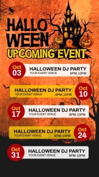 Halloween Upcoming Event Template Instagram Story