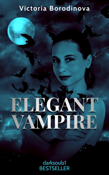 Halloween Vampire Book Cover Template | PosterMyWall