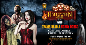 Halloween Video Banner Ads Gambar Bersama Facebook template