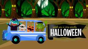 Gul Halloween Celebration Display digitale Template