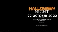 Halloween video Night event Party ad Video Promo template