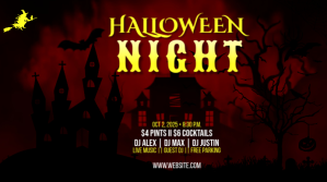 Halloween YouTube Channel Cover Photo template
