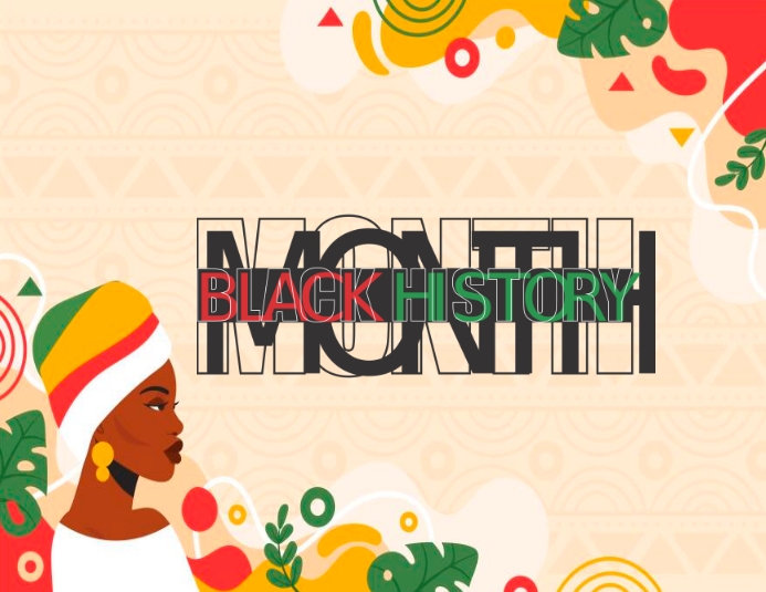 Copy of Hand drawn black history month background | PosterMyWall