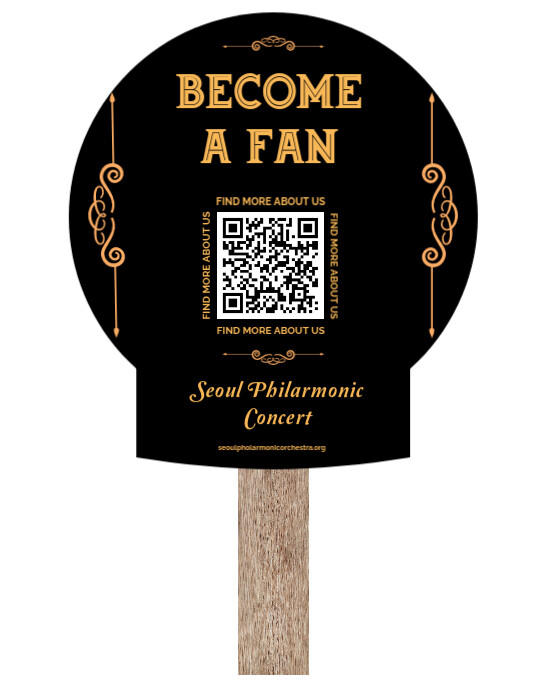 hand fan, events, printable, abanicos, , marketing, advertising Flyer (US Letter) template