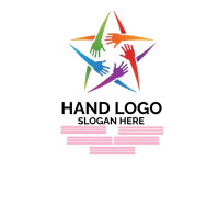 State Logo Hand HAND LOGO Template | PosterMyWall