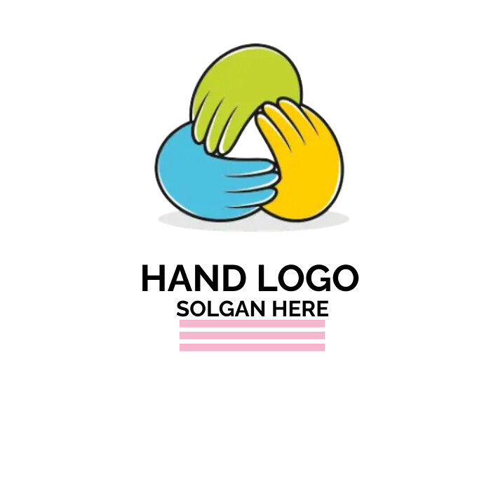 HAND LOGO Template | PosterMyWall