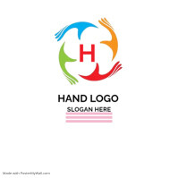 Logo With Hand Example hand logo Template | PosterMyWall