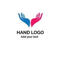 Logo With Hand Example HAND LOGO Template | PosterMyWall