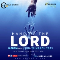 Hand of the Lord Instagram Post template
