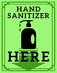 HAnd Sanitizer Template PosterMyWall