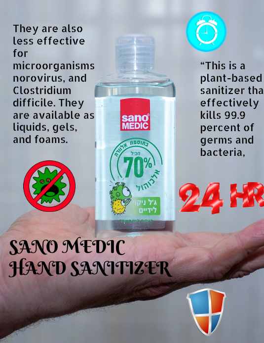 Hand Sanitizer Template Postermywall