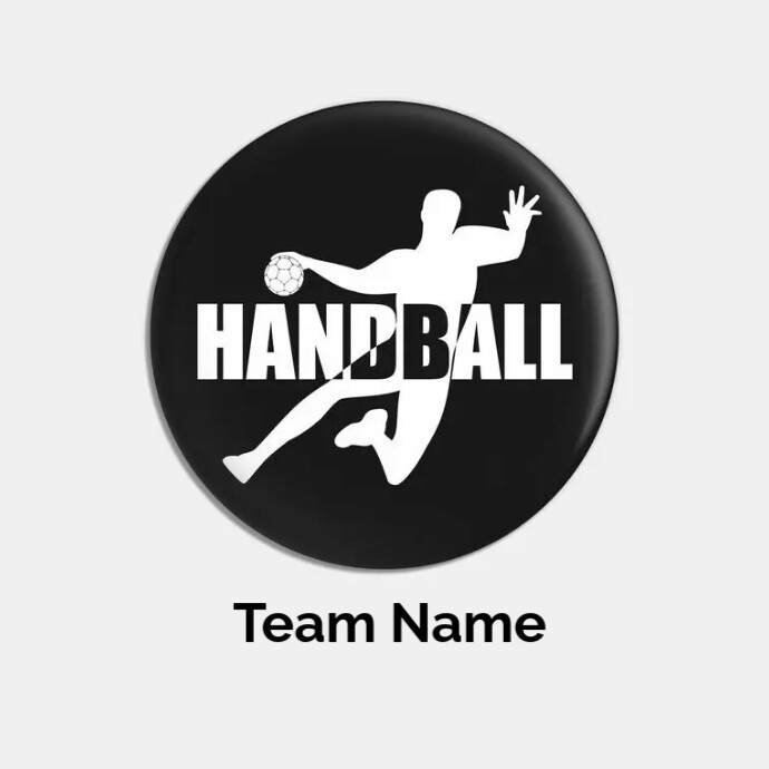 handball logo design || handball||hand ball Template | PosterMyWall