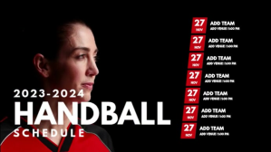 Handball Schedule Digitalt display (16:9) template