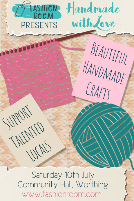 Handmade Crafts Poster Template | PosterMyWall