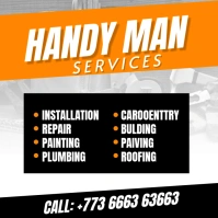 Handy man Instagram Post template
