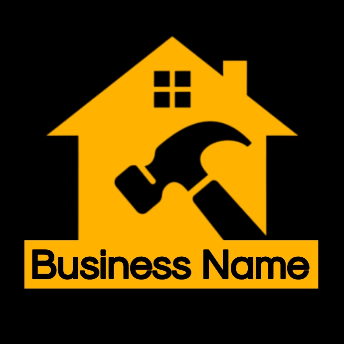 handy man logo, hand work logo template