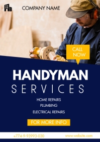 160  handyman ad template Customizable Design Templates PosterMyWall