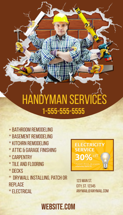 Handyman Business Card