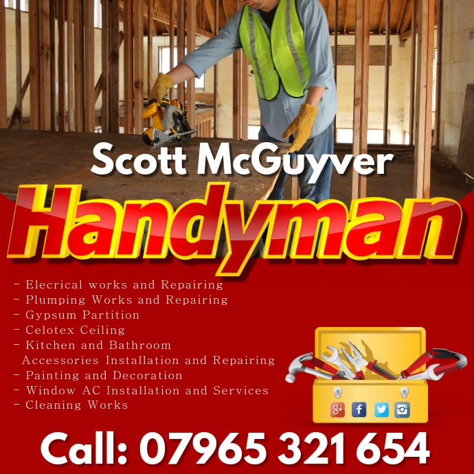 Copy of handyman PosterMyWall