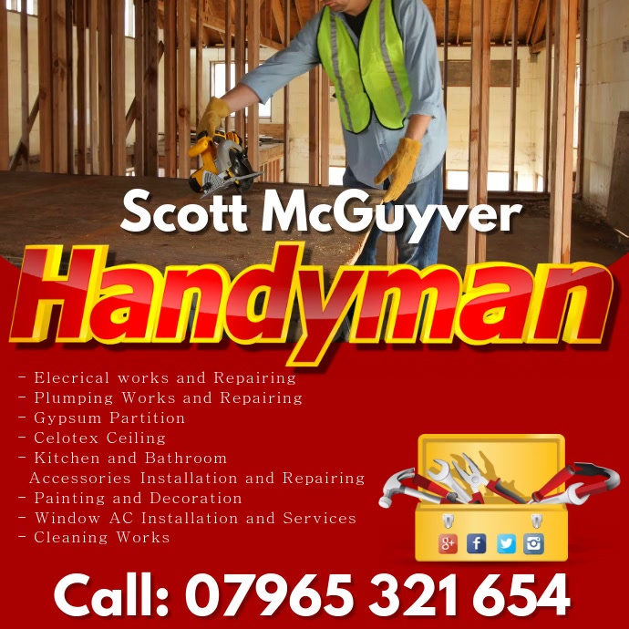 handyman Message Instagram template