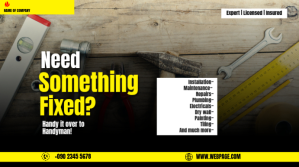 HANDYMAN FLYER Display digitale (16:9) template