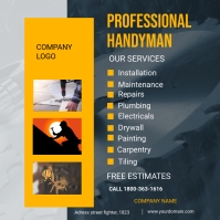 handyman flyer Template | PosterMyWall