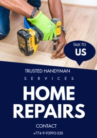 Handyman Flyer Templates Free A3