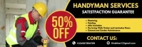 handyman FLYER Twitter Banner template