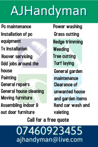 customizable design templates for handyman postermywall