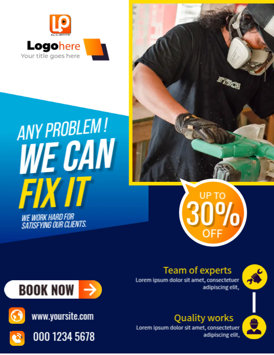 Free Service Ad Example Handyman Service Ads Template | PosterMyWall