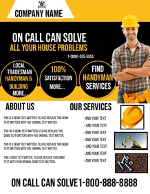 handyman flyer ideas