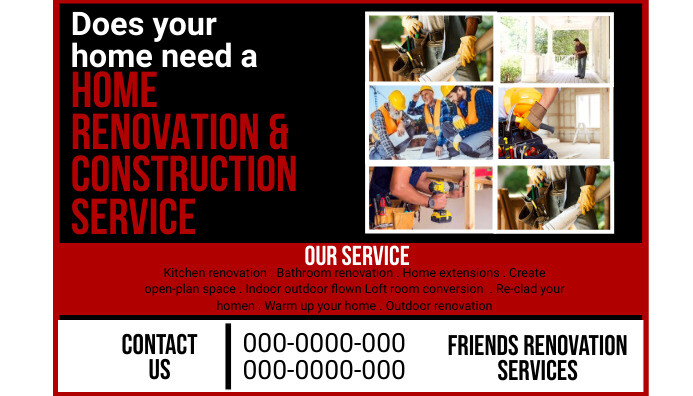 Handyman Template PosterMyWall