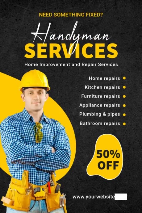 Handyman17 Template PosterMyWall handyman17-template-postermywall