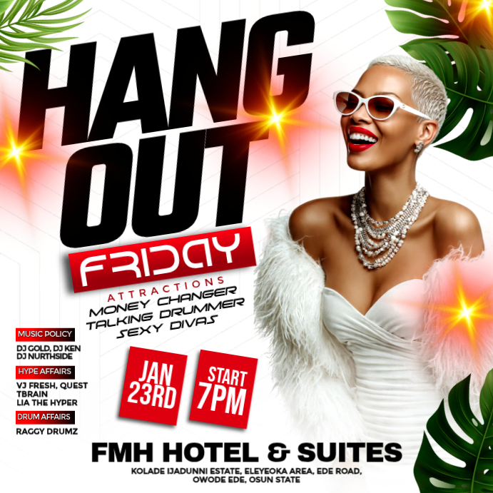 Nightclub Event Instagram Ad Template | PosterMyWall