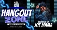 Hangout Zone Banner Party Image partagée Facebook template